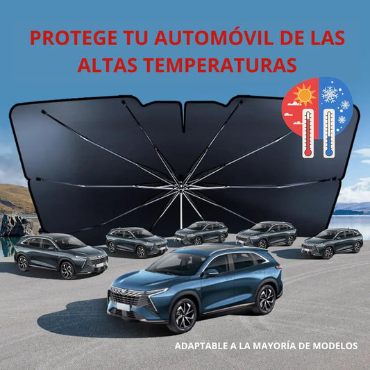 SOMBRILLA PROTECTORA DE SOL PARA AUTOMOVIL AJUSTABLE✅