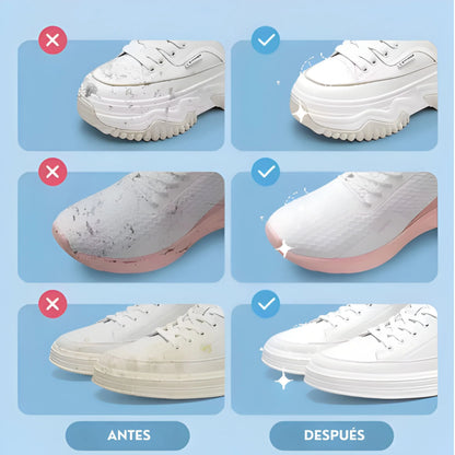 Foam Cleaner Ultra White® - Limpiador de Zapatillas Blancas en Espuma - Tus Zapatillas como nuevas otra vez ✨