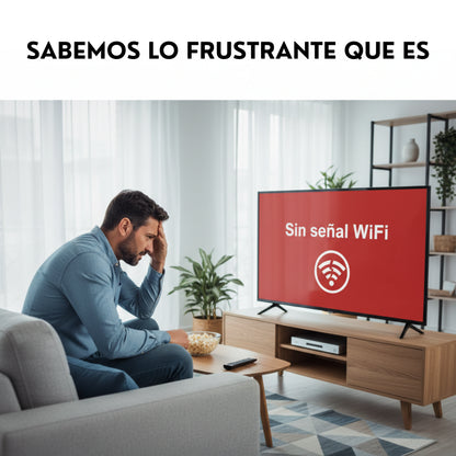 Speed WIFI® - Repetidor Señal WiFi – Amplía la señal – Conexión estable en toda tu casa en solo minutos