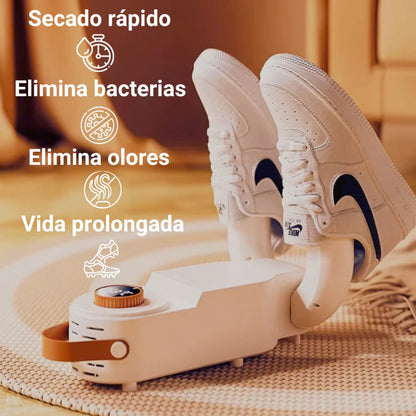 SECADOR DE ZAPATOS MULTIFUNCIÓN SMART PRO ELÉCTRICO✨ - CON TEMPORIZADOR DE APAGADO AUTOMÁTICO- SECA Y ELIMINA MALOS OLORES EN MINUTOS✅