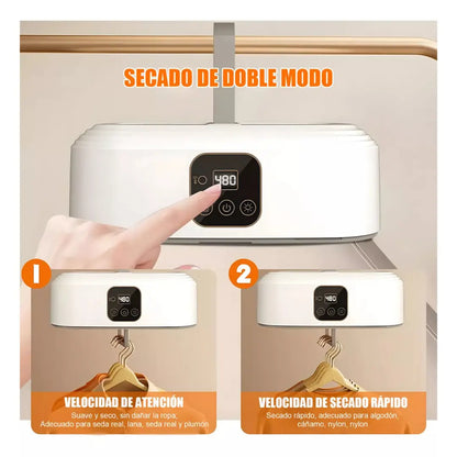 Secadora de Ropa Portátil Plegable Dry&Clean✨ - Tu Ropa Seca y sin Arrugas en minutos✅